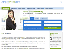 Tablet Screenshot of advanced-people-search.com